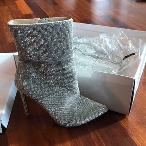 Sparkly Winona bootie by Steve Madden